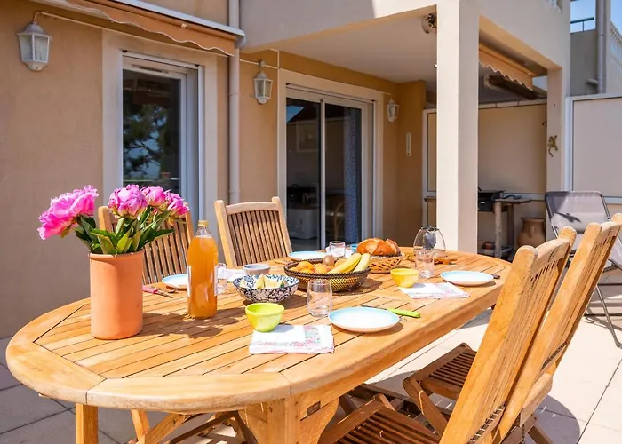 La Cle Vue Mer, Clim, Terrasse, Parking A Hyeres
